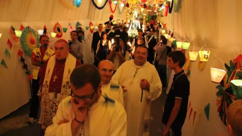VCO: Luzzogno, la processione della Madonna della Colletta