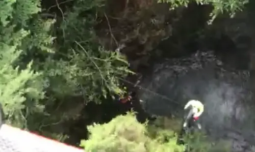 Ossola: canyonista si infortuna durante un raduno, salvato