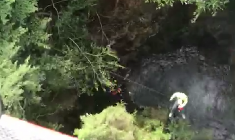 Ossola: canyonista si infortuna durante un raduno, salvato