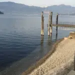 Verbania: il livello del Lago Maggiore cala a causa del caldo