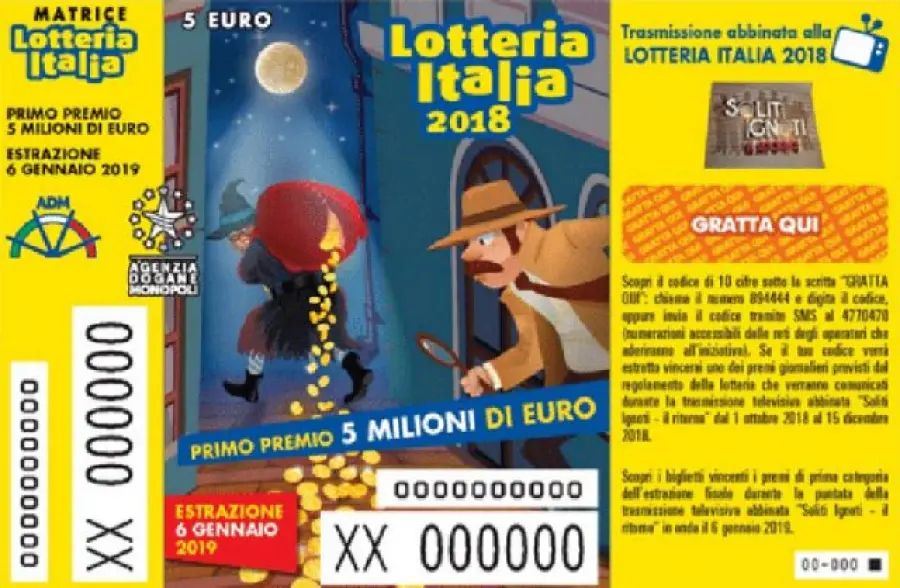 Lotteria Italia 2018, un premio da 50mila euro vinto a Verbania
