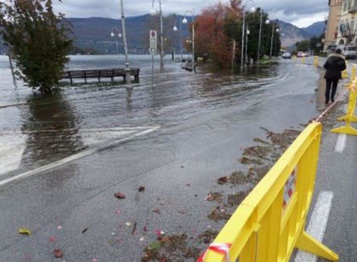 Previsioni meteo Verbania, cielo coperto e piogge diffuse